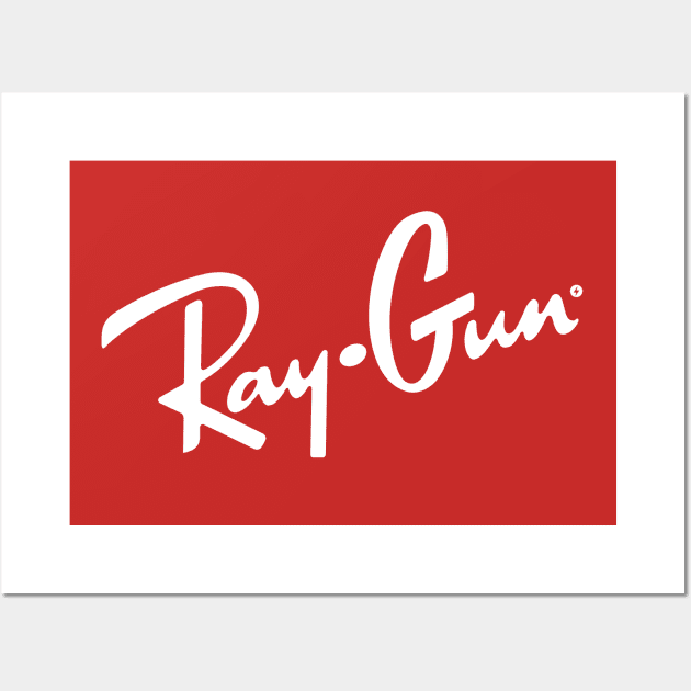 Ray-Gun Wall Art by victorcalahan